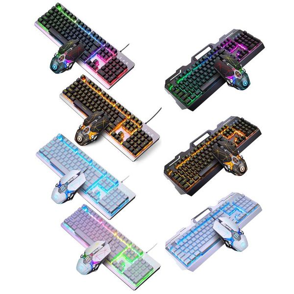 

keyboard mouse combos 104keys rgb aluminum alloy gaming and set xx9a