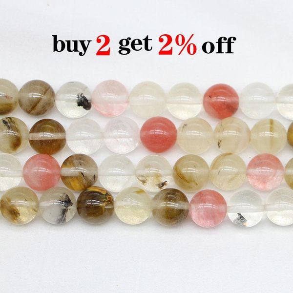 

1strand lot 4 6 8 10 12 mm polish watermelon red crystal stone round beads loose spacer bead for jewelry making diy h jllkgs