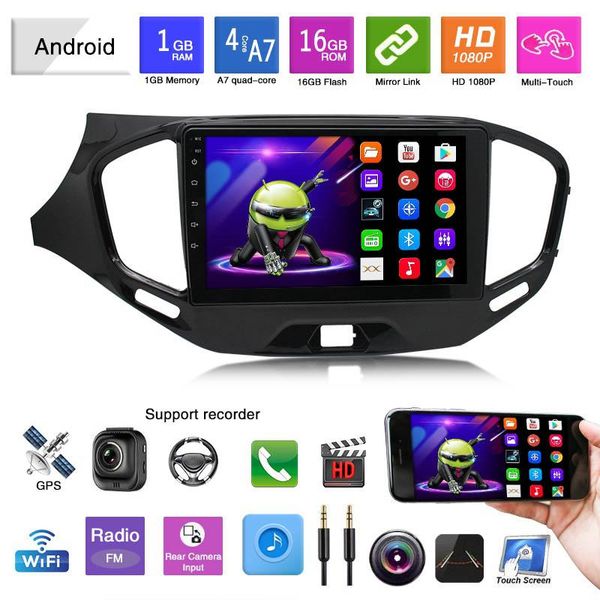 

android 9.1 2.5d car radio multimedia video player gps navigation multimedia for lada vesta 2020-2020 1+16g