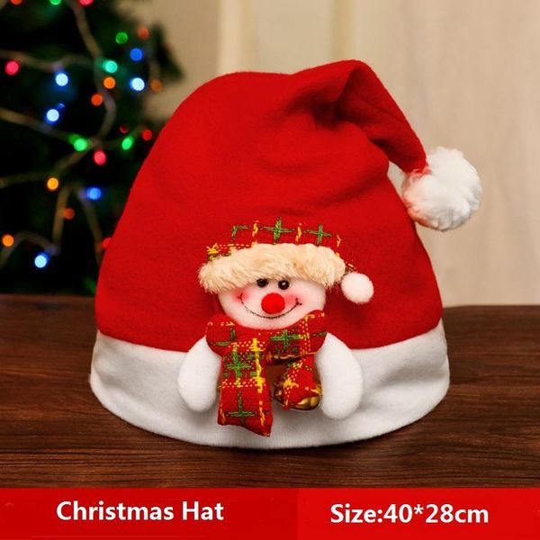 

рождество hat санта-клаус снеговика elk украшения партии реквизит новогодние украшения для дома xmas декор happy new year navidad bbyxms bwk