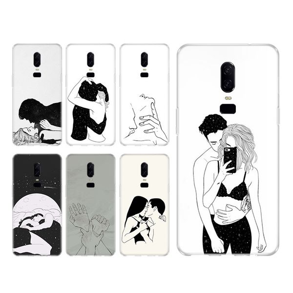 

эскиз пара назад силикон телефон shell чехол для oneplus 1+ one plus 8 7t 7 pro 6t 6 5т 5 обложка коке