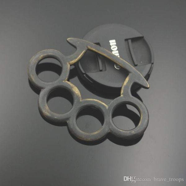 

10pcs thin steel single finger buckle hand buckle finger tiger self-defense finger tiger broken window hand buckle hand brace punch 11pur464