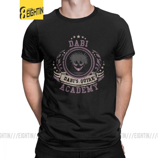 

man's dabi t shirts my hero academia t-shirt streetwear crew neck short sleeved clothes tees plus size sport hooded sweatshirt hoodie