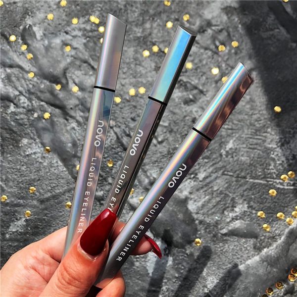 

novo new eye liner pen cosmetics black waterproof long-lasting liquid eyeliner pencil make up tool 0227