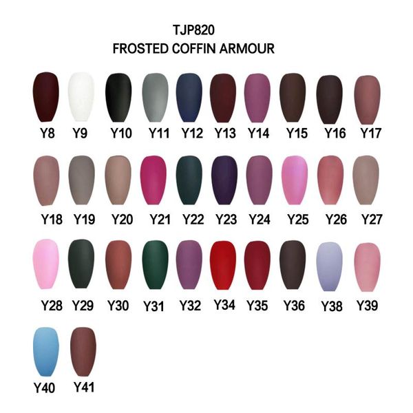 

false nails 24 nail stickers fleshy matte long patches ballet fake patch art sheets watermark manicure decor #40, Red;gold