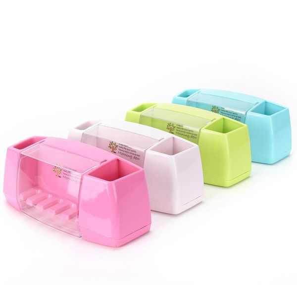 

pvc multifunctional suction hooks tooth brush holder toothbrush holder storage box b bbyqaj garden2010