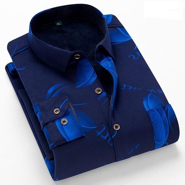 

winter men shirts men thickening keep warm cotton wool shirt men's fashion print plaid long sleeved shirt male blouse1, White;black