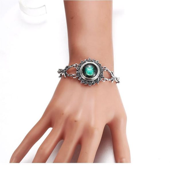 

fashion creative charms metal snap bracelet adjustable fit 18mm snap buttons snap jewelry bracelets for women jewelry w jllvgf, Golden;silver