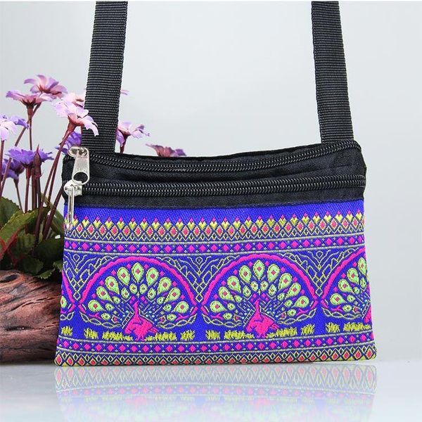 

2020 7 стилей складной ручной работы сумка женщин crossbody античной сумка totes цветы печать вышивка сумка на ремень традиционных