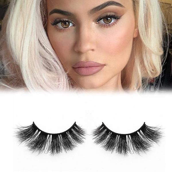 

false eyelashes bobilash 1 pair mink natural soft 100% cruelty-handmade makeuptools