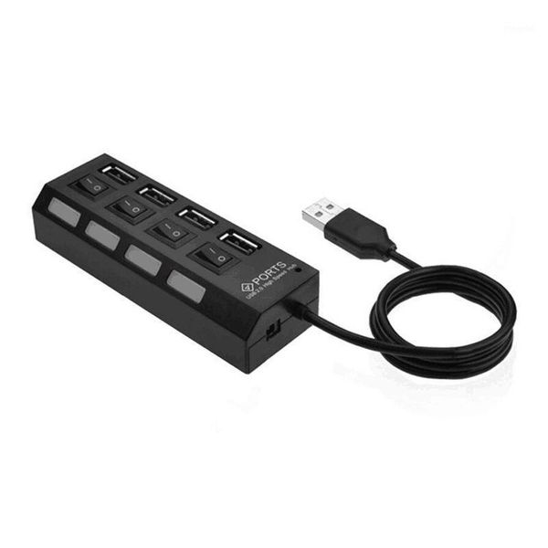 

usb4 port 2 splitter with switch hub 4-hole independent switch hub usb2.0 multifunction1