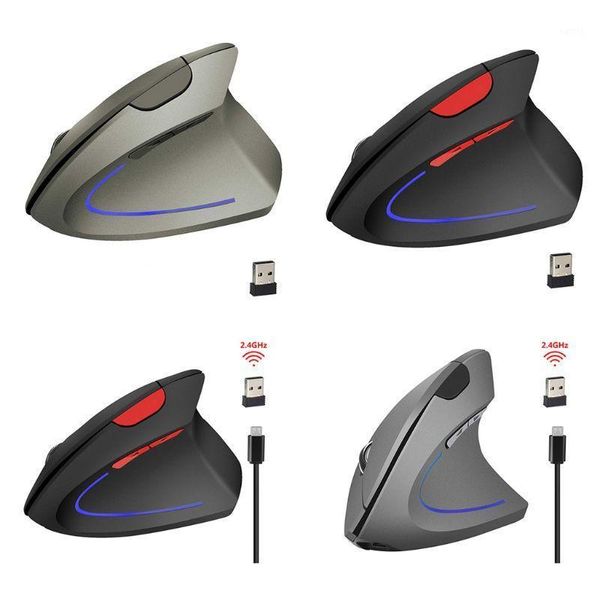 

mice t22 wireless ergonomic vertical mouse 2.4ghz 2400dpi for pc lapgamer gaming mouse1