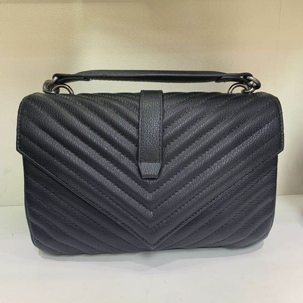 

european and american womens postman bags versatile v-pattern handbag fashion retro texture shoulder bag fashions luxury small square totes