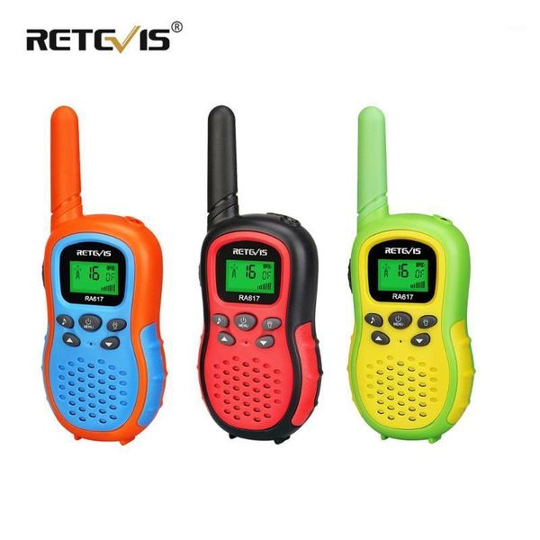

retevis ra617 ra17 walkie talkie kids 3pcs for kids camping hiking outdoor adventure toys for boys and girls christmas gift1