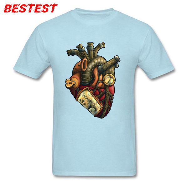 

steampunk light tshirt punk style hipster streetwear heart print couple match clothes sport hooded sweatshirt hoodie men t shirt