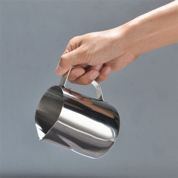 

stainless steel milk frothing jug espresso coffee pitcher barista craft coffees latte milks frothings pitcher new arrival 15mg4 l1