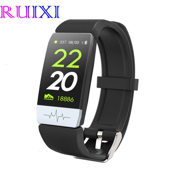 

new 1.3-inch smart bracelet t1s q1s dual heart rate monitoring ecg