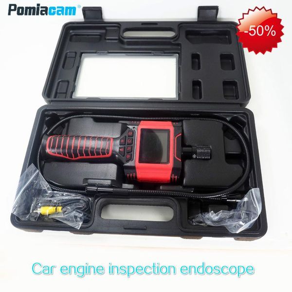 

cameras 1m 2m 3m cable 2.3 lcd monitor led waterproof pipe tube inspection borescope handheld 8.5mm