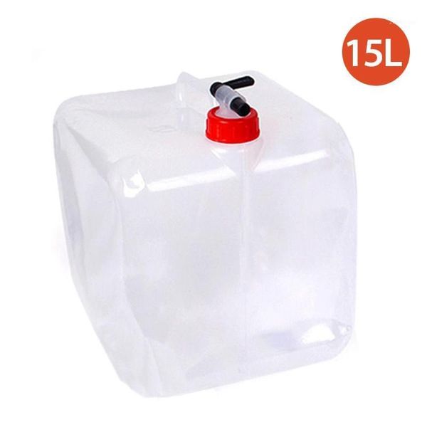 

15l portable collapsible water container with spigot large capacity water storage jug bucket thickened folding bag1