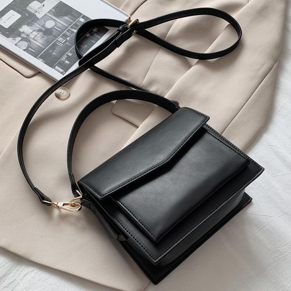 

flap handbags large capacity small square bags 2020 new trendy fashion ladies all-match messenger bag handbags