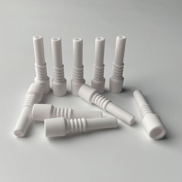 Großhandel Mini Keramik Domeless Nagel Rauchen Zubehör Kits 14mm 8cm Dabber Spitze Tabak Werkzeug für Glasbongs Wasserpfeifen Öl Dab Rigs