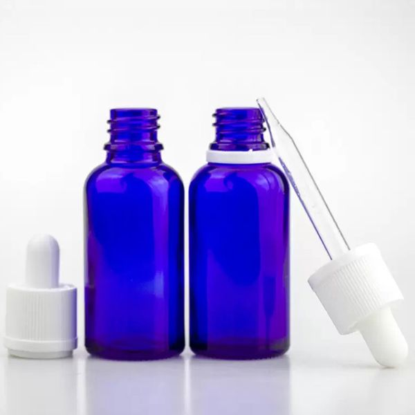 E-Liquid leere Ölflasche 30 ml Glas-Tropfbehälter mit kindersicherem Manipulationsverschluss Großhandel