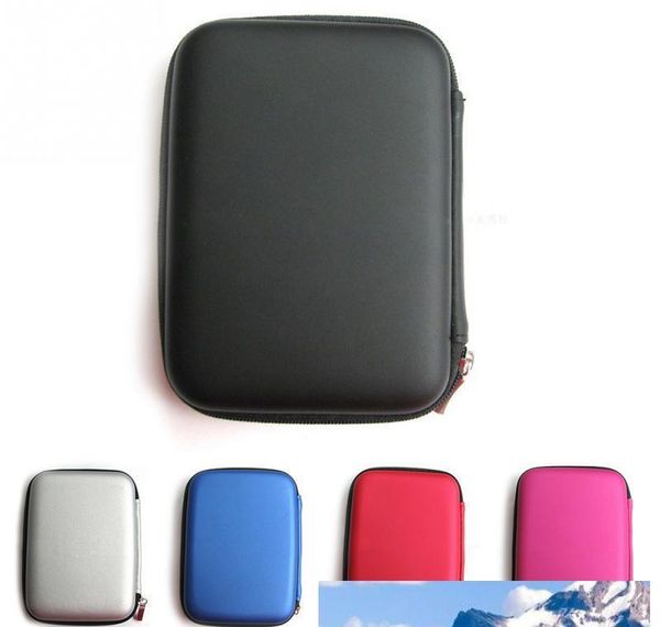 

fashion portable zipper external 2.5 inch hdd bag case pouch for protection standard 2.5'' gps hard disk drive device