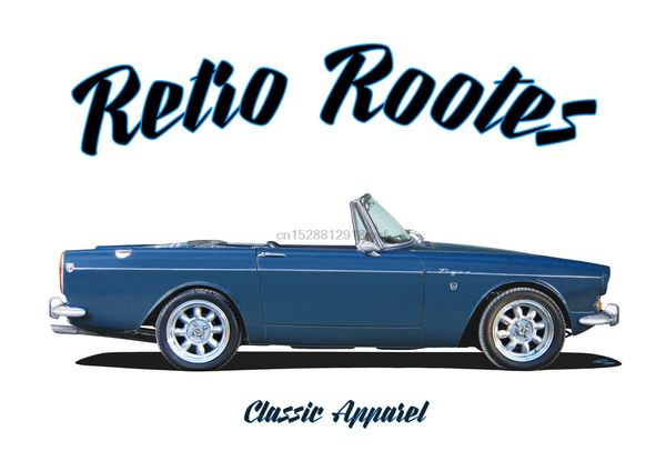 

sunbeam tiger t-shirt. retro rootes group. modified. v8 sport hooded sweatshirt hoodie