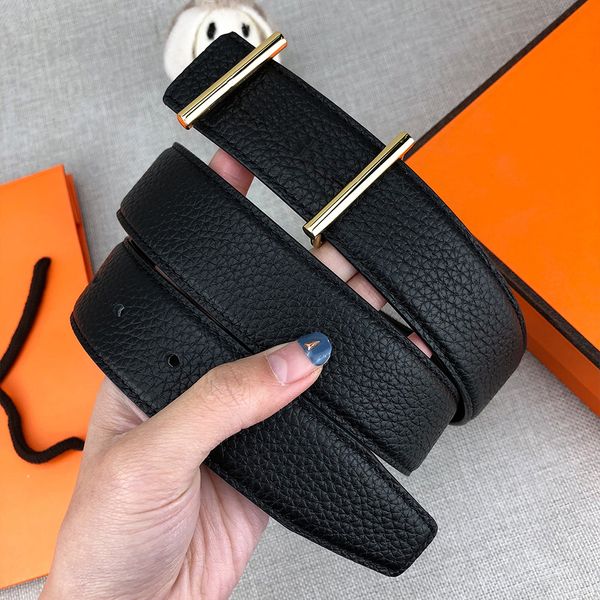 

belt womens genuine many color optional fashion cowhide belt for mens belt with box 5kjl, Black;brown