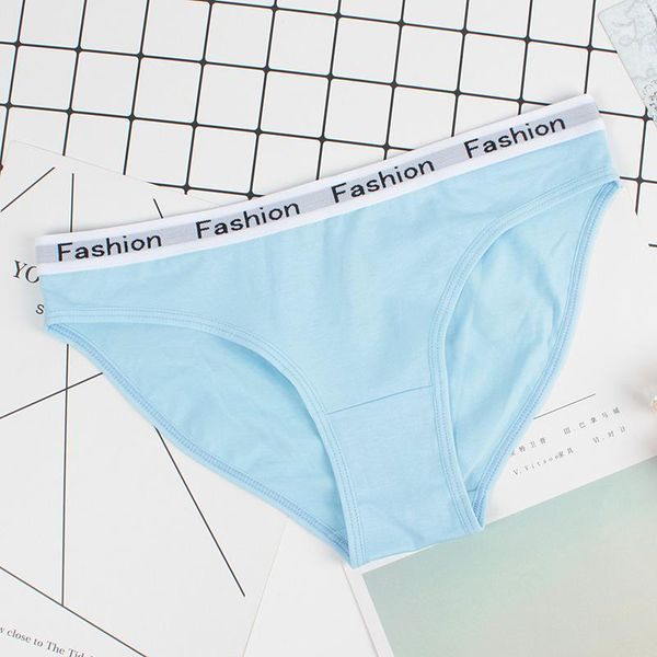 

12pcs fashion women underwear panties soft cotton briefs for girls female underpants1, Black;pink