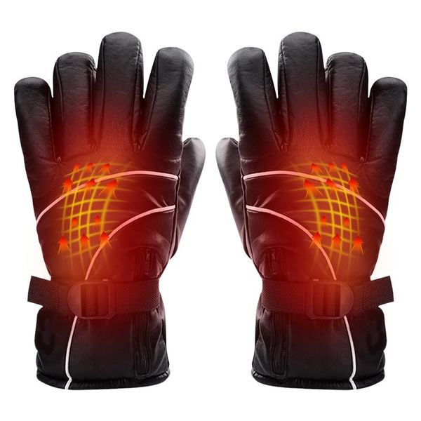 

heated gloves electric men women motorcyle cycling heating thermal gloves for outdoor skiing cycling winter outdoors
