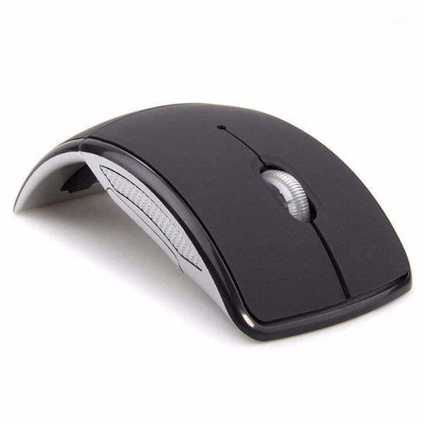 

2.4g wireless mouse foldable computer mouse mini travel notebook mute usb receiver for lappc computers wholesale1