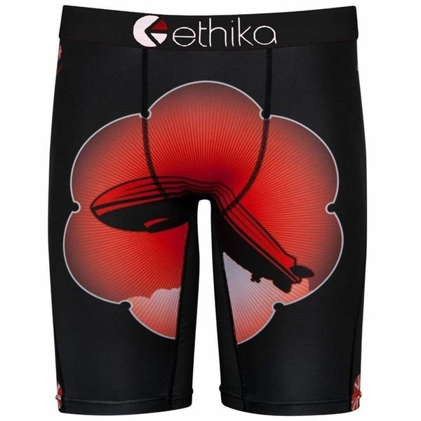 

ethika mens boxers underwear designer breathable panties male ice silk boxer long shorts sport man tight underpants for men y200414, Black;white