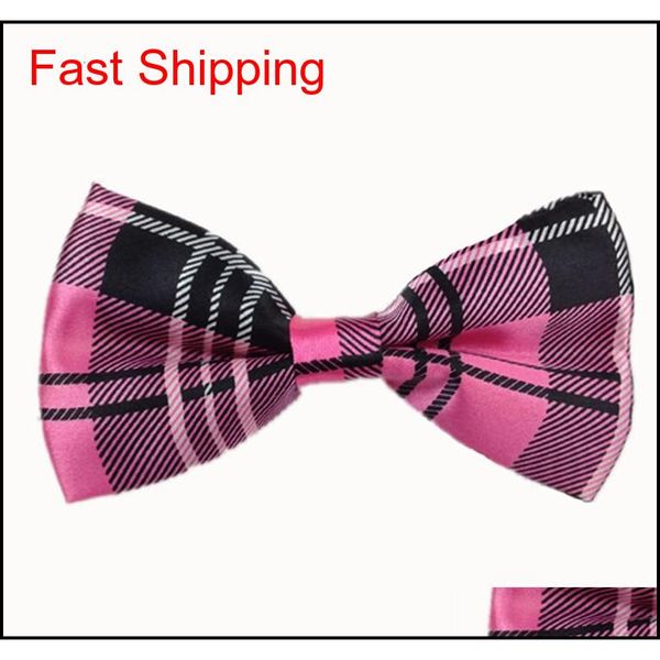 

1pcs convenient adjustable men's commercial marriage unique elastic multicolor bowtie party bow qyltbe bdefashion, Black;gray