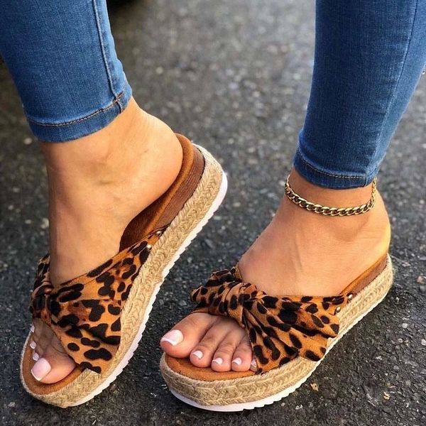 

women summer sandals mid heels sandals plus size wedges shoes woman sweet bowties slippers sandalias mujer sapato feminino #o47z, Black