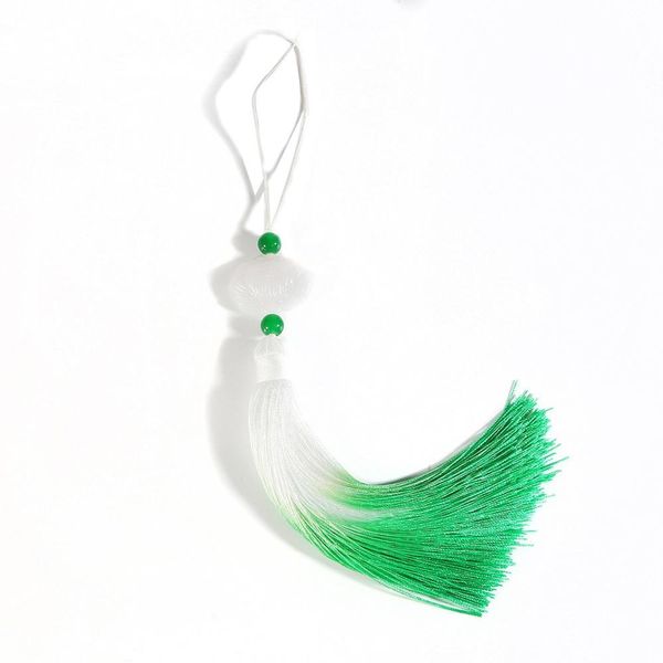 

1pc polyester silk tassel jewelry curtain garment accessories diy key cell phone bag decoration tassels fringe trim h jllbsg