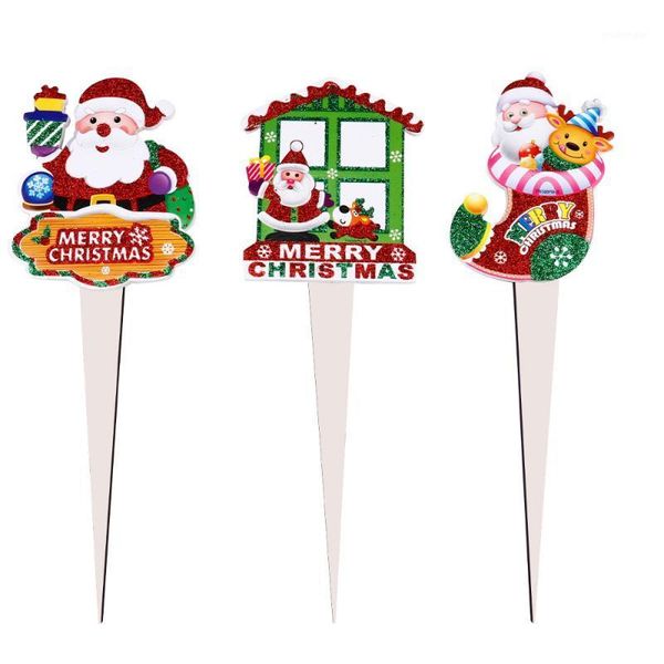 

3pcs party decor dessert accessory cake inserts cupcake insert er for picnic1