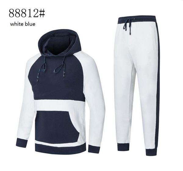 

men's brand designer sports suit fashion men's designer tracksuits survetement size; -3xl, Gray