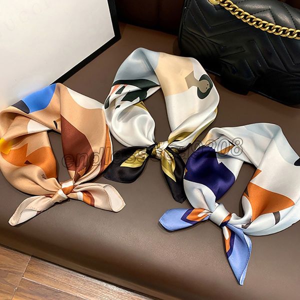 

print dustproof bandanna 100% silk colour 53*53cm square scarf popular sunscreen scarves luxury beach towel, Blue;gray