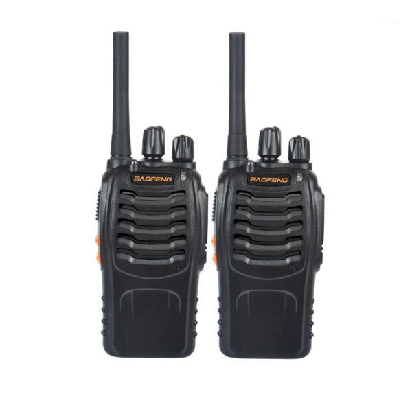 

2pcs/pair usb charger walkie talkie baofeng bf-888h uhf 400-470mhz 16ch vox portable two way radio bf-888h1