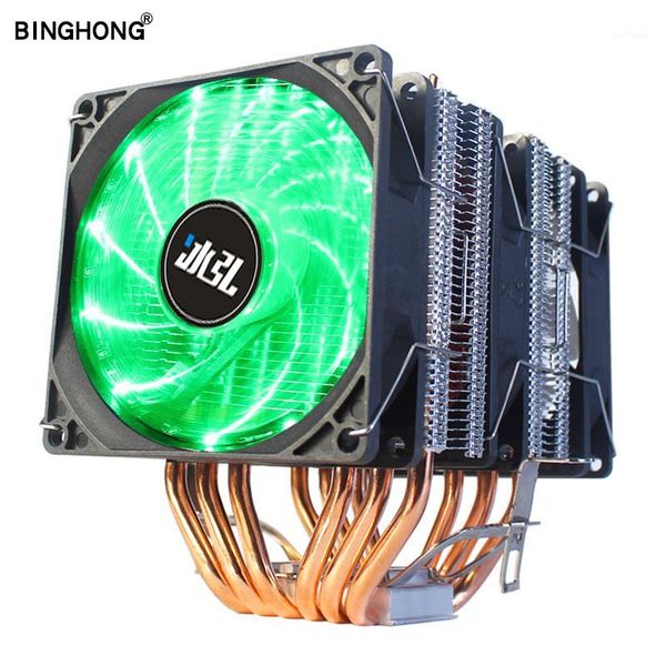 

fans & coolings dual tower cpu cooler fan6 heatpipe 3 pin single fan cooling radiator heat sink for intel lga 1150/1151/1155 amd1