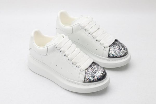 

2019 2020 mens womens chaussures platform heel casual sneakers luxury designers shoes leather solid colors dress shoes star 333