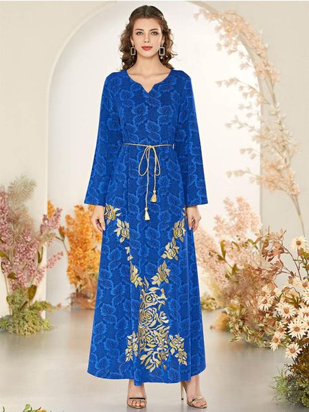 

embroidery quality material abaya for women islam, Red