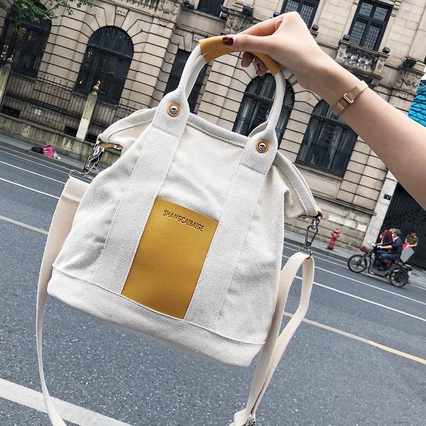 

new large capacity women canvas tote ladies fashion shoulder handbag shopping beach bag