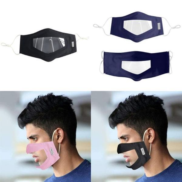 

clear look ваш в глухой 1 день start lady многоразовый face cover cover off right man mask pvc лицо с для ships face mask window sqcgy