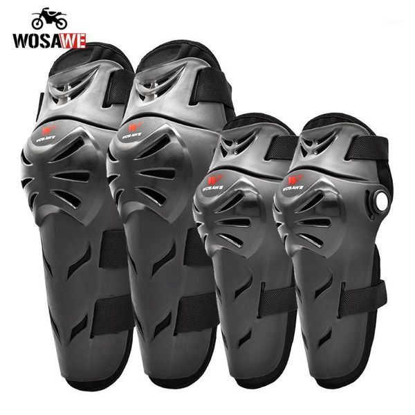

motorcycle armor wosawe pads knee elbow protection moto racing motocross protective guard gear protector kneepads1