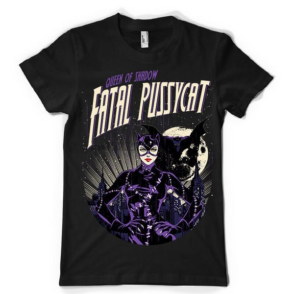 

queen of shadow fatal pussycat robin man bat gotham city mashup tshirt tee dtg sport hooded sweatshirt hoodie