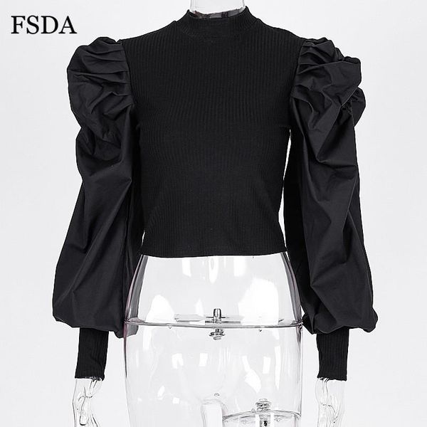 

fsda o deen длинные слойные рукава белый черный свитер женщины повседневные элегантные осенние дамы пуловер винтажные свитера jllqnl bettine, White;black