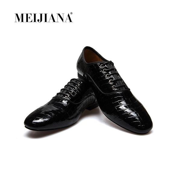 

dress shoes natural cow leather men meijiana brand business oxfords, Black