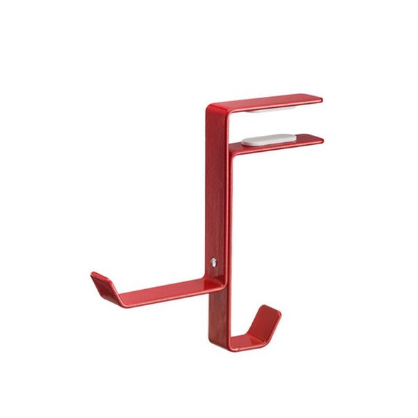 

1pc headset stand hook under desk adjustable universal bag hanger headphone stand headphones hanger for office school home